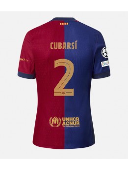 Barcelona Pau Cubarsi #2 Domaci Dres 2024-25 Kratak Rukavima